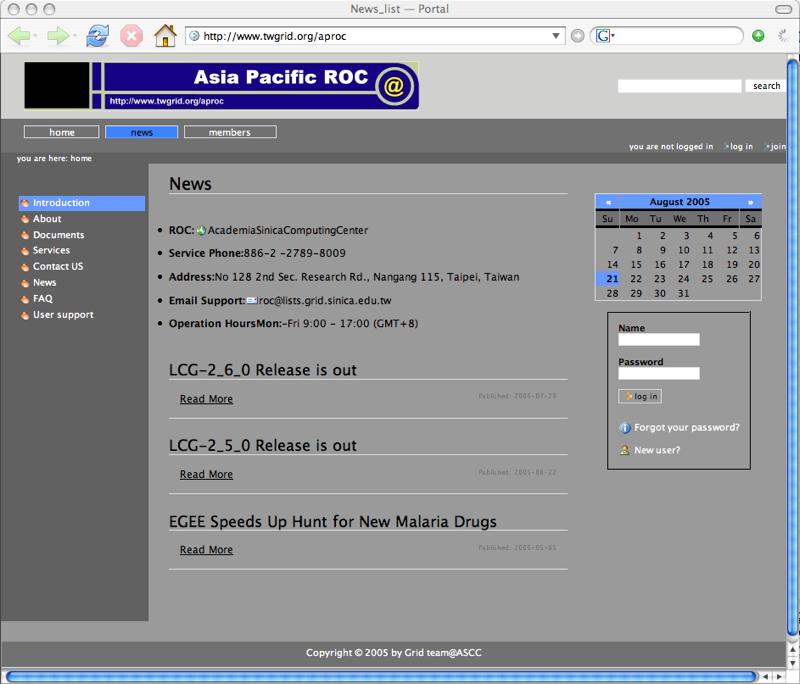 APOC Website (www.