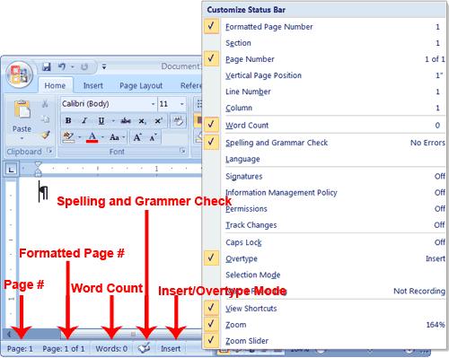 Understanding Document Views In Word 2007, you can display your document in one of five views: Draft, Web Layout, Print Layout, Full Screen Reading, or Online Layout.