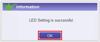 Your powerline adapter s LEDS are now turned off. How to turn off your PLW1000 s LEDs using its GUI? Your PLW1000 has 4 LED indicators.