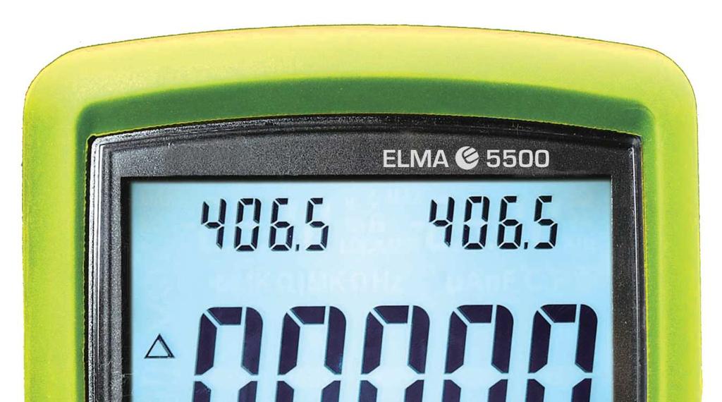 Elma 5800 side 35 English usermanual Introduction This meter measures AC/DC Voltage, AC/DC Current, Resistance, Capacitance, Frequency (electrical & electronic), Duty Cycle, Diode Test,Insulation