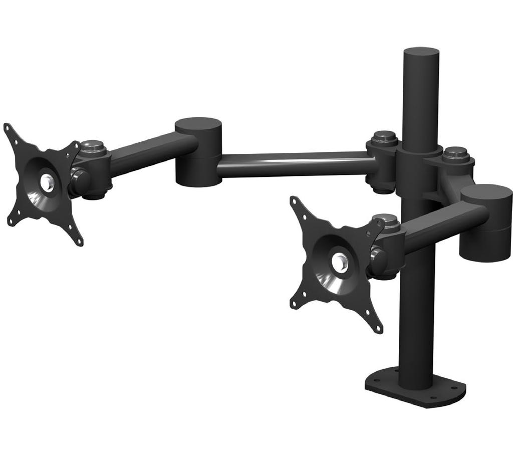 MONITOR MOUNTING SOLUTIONS W6471 15 Post - Single Monitor Post