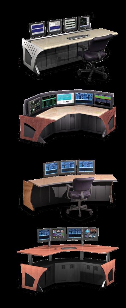 PRESTIGE Sight line Our Flagship Console is truly one-of-a-kind with a world class feature set, which is complimented by an impressive appearance making it ideal for all control room applications.
