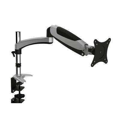 Gas Spring Desktop Mount Gas spring arm adjusts quickly and easily Height adjustable stand