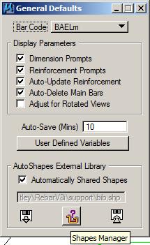 Shape file Manager As shapes will be continuously created and eventually stored in your shape file, it is sometimes useful to