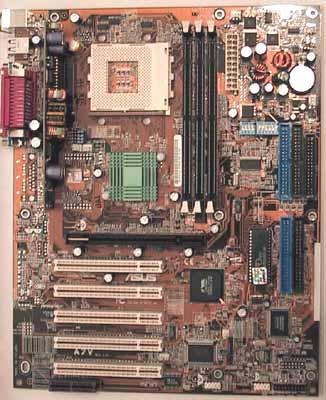 The Hardware (the motherboard) CPU socket Serial, parallel, and USB