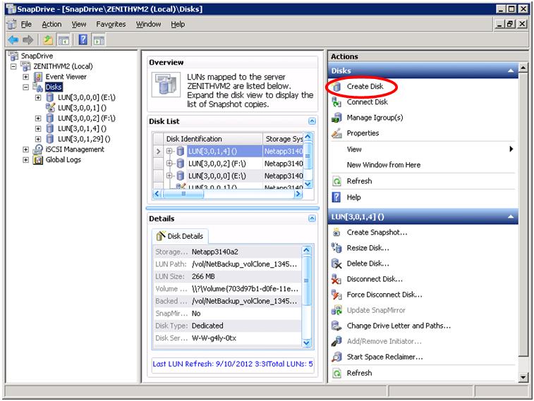 NetApp deployment About using NetApp SAN-connected storage with Replication Director 29 iscsi initiator configuration on Red Hat Enterprise Linux (RHEL) The following procedure describes iscsi setup
