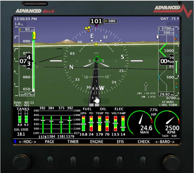INTRODUCTION Advanced Flight Systems Inc. manufactures three different size EFIS and Engine Monitor systems. The AF-3400 uses a 6.5 display and the AF-3500 and AF-4500 use an 8.4 display.