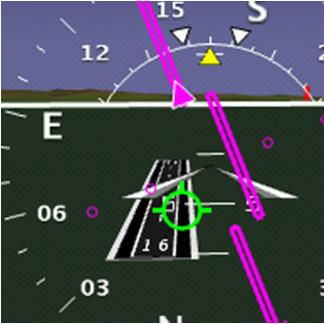 Synthetic Vision Synthetic Vision (SVN) gives users a forward looking perspective of the terrain ahead. This includes mountains, rivers/waterways, obstacles and runways.