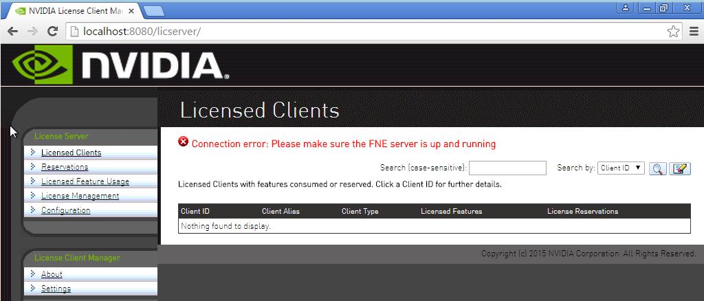 Known Issues 2.6. License server fails to start because of an IP address change If the IP address of the license server changes, the license server fails to start.