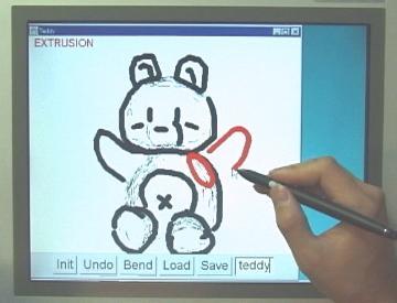 for Today (option B) "Teddy: A Sketching Interface for 3D Freeform Design", Igarashi et al.