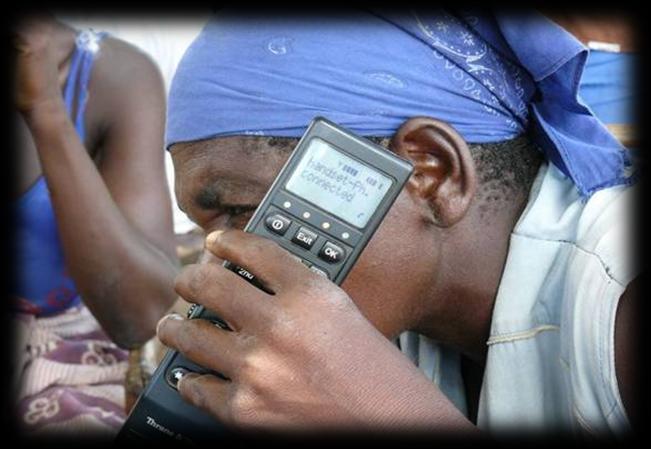 leverages wireless technologies to strengthen humanitarian