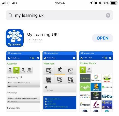 11 Registering using the My Learning mobile app Step