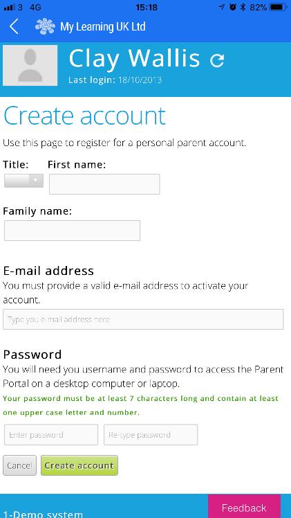 12 Step 4: Fill out the form and click create account at the bottom of the page. Make sure you enter your email address correctly.