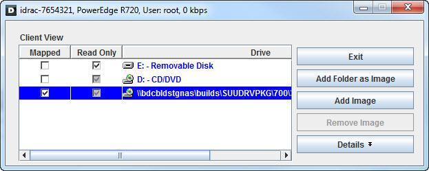 Figure 19.Select Update Repository 3. Insert the appropriate DVD in the locally-attached CD/DVD drive.