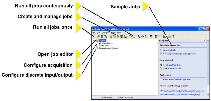 and Programs Job Editor VisionPro installs a large set of Visual Studio programming samples for a variety of tools.