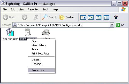 Ticketing setup Itinerary setup MIR device setup Ticketing Printer Setup The following procedures explain how to configure the GPM software for ticketing on a