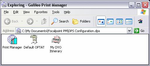 5. The Spooled Device dialog box displays: a. Select the appropriate printer in the Available Printers list. b. If desired, select Use the Default printer. c.