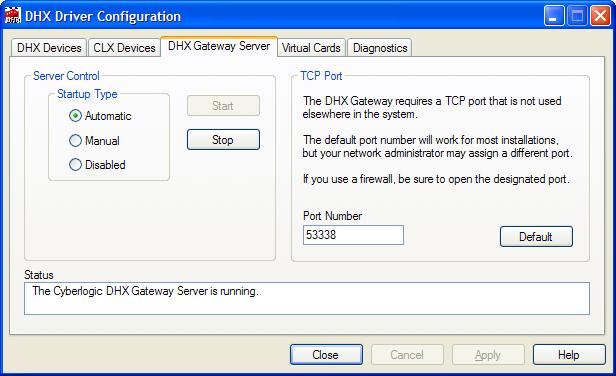 automatically dispatch the appropriate device configuration editor. The screen that follows will depend upon the device type selected.