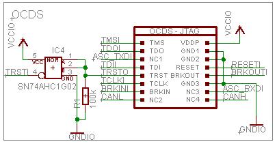 3.3 User Interface There is a user interface available through a poti and a GPIO LED. The poti is connected to ADC0 channel 13,