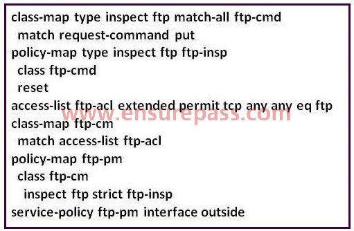 A. Any non-rfc complaint FTP traffic will go through additional deep FTP packet inspections. B.