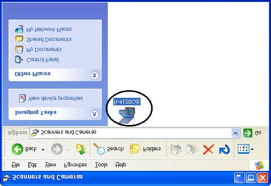 4. Double click the "fi-4120cdj". (Windows 95 and WindowsNT 4.