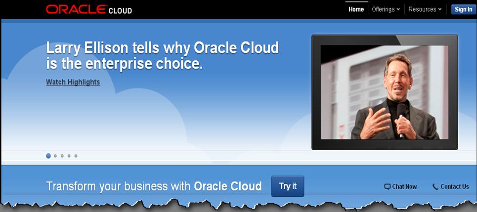 Introduction to Oracle Cloud The Oracle Cloud is an enterprise cloud for business.