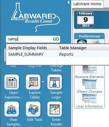 displayed on multiple tabs LabWare [7] LabWare 7 Visual