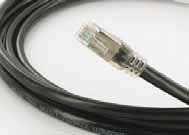 CABLE CAT 5E ROHS General Construction:A 4 pair, 24 AWG, 100 Ohm SFTP round patch cable, designed to the ISO / IEC 11801 Category 5e requirements (cat 5e on 76m).