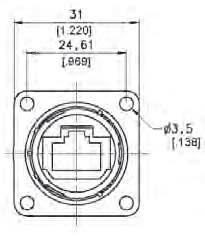 factory Type 2-00: Solder - 8 tinned holes RJF 544 n n RJF