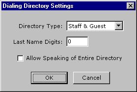 Dialing directory To edit dialing directory settings, click the Do button of the InnLine IP main screen and then select Configure System.