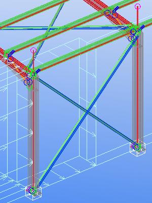 When you create an analysis model, Tekla Structures generates the following analysis objects and includes them in the analysis model: Analysis parts, bars, members, and areas of the physical parts