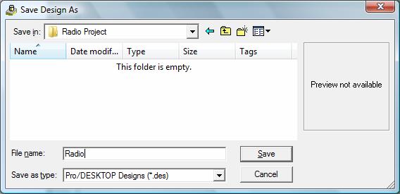 6. Now click on the file menu and select save now save your box click on the new folder icon and