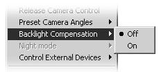 .. Click the Video Window menu icon, or 1 right-click in the Video Window to bring up a context menu.