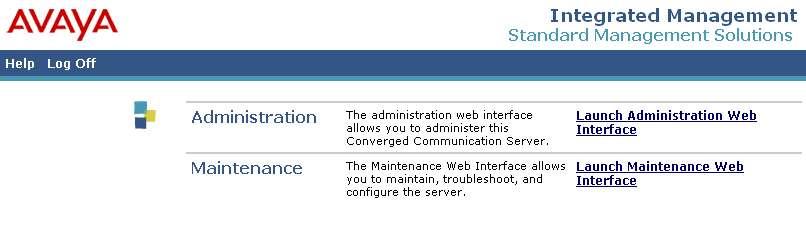 4. Configure Avaya SES This section covers the configuration of Avaya SES. Avaya SES is configured via an Internet browser using the administration web interface.