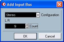 You ll see something like this: We re removing the default bus to ensure that your inputs wind up
