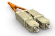 connectors for fiber optic cables are: Standard Connector (SC) Duplex