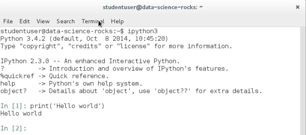 Python: Interpreter