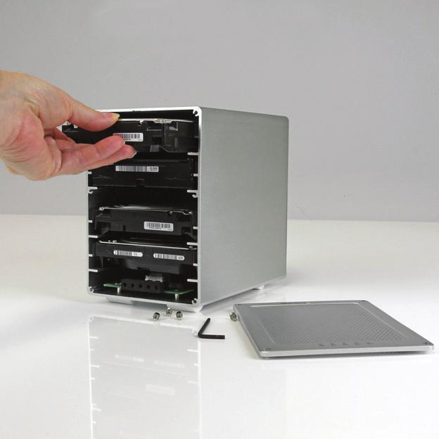 5in hard drives, place HDD mounting brackets from each of your HDD mounting