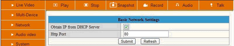 If the router supports DHCP function, you can choose Obtain IP from DHCP