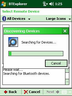 5-8 MC55 User Guide Figure 5-6 Discover Devices Dialog Box The discovered devices