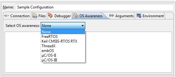 5-14 Arguments Figure 5-13: RTOS Awareness Settings Arguments Related Information http://www.keil.