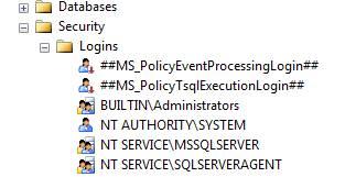 Troubleshooting Adding a New Login to the Database To add a new login to the database: 1. Launch Microsoft SQL Server Management Studio (SSMS) and login with sysadmin server role. 2.