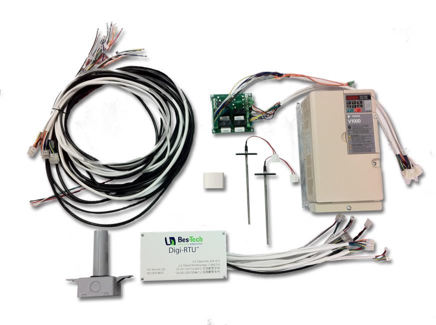 HOW THE DIGI-RTU WORKS By intercepting heating and cooling calls,
