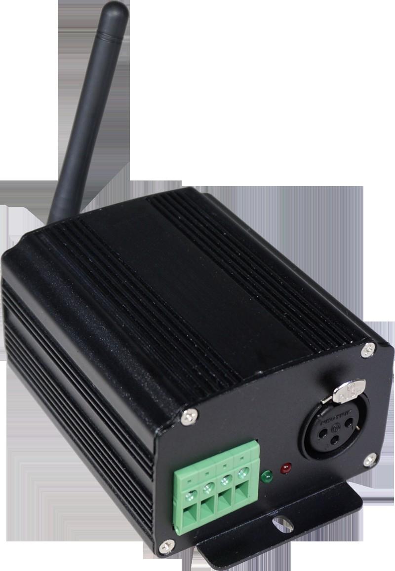 Technical features of the interface DMX Output Connector: Input/Output Connectors: Number of DMX Outputs: External triggers: Master/Slave connection: DMX Speed: Stand-Alone Mode: Internal Clock
