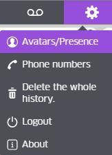 Click on your photo (avatar) in your banner area or select Avatars/Presence in the settings of the application. Then set the presence status you want to be seen by others.
