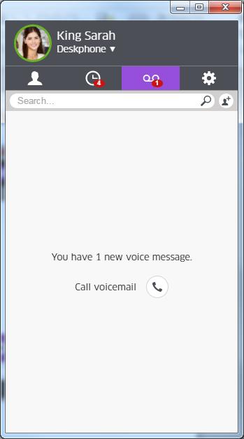 Stay notified about new voice messages, call your voicemail I want to listen to the new voice messages.