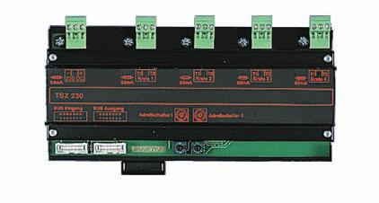Control channels: 8 Body: Plastic Control: 230 V AC or DC Type: LSSA 230 Mounting: DIN rail Version for mounting in central or sub station Order code: G31204 Version for mounting in distributor (max.