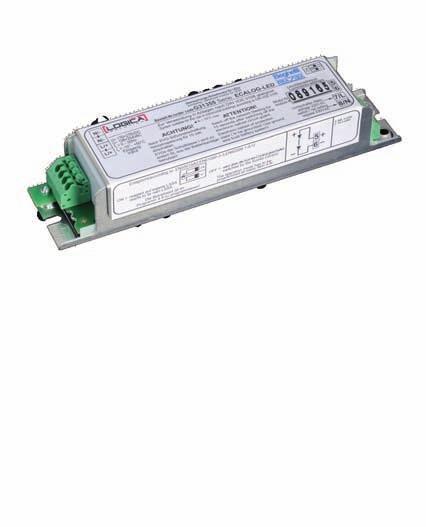 Monitoring and switching module with LED ballast Module is a combination of a operation unit for LEDs and the ALOG monitoring and switching unit.