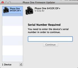 of your camera body in the firmware updater, but you can check this on the camera LCD by setting the camera mode selector to CF and turn the front dial to custom function 99 Steps to update the
