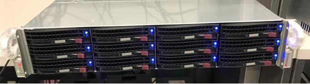 Connecting the Arcserve UDP Appliance Expansion Shelf to the UDP Appliance Server To install the Appliance Expansion Shelf, please use the following steps: 1.